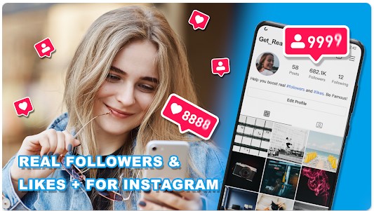 get real followers & likes +