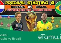 Prediksi Kroasia VS Brasil Skor, Line Up, Formasi & Jadwal Match