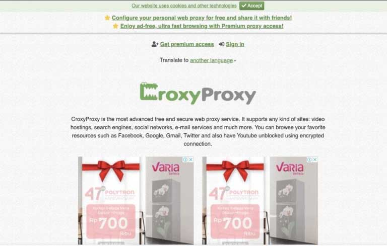 Manfaat Croxyproxy