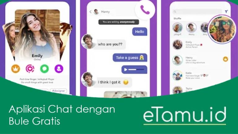 Aplikasi Chat dengan Bule Gratis