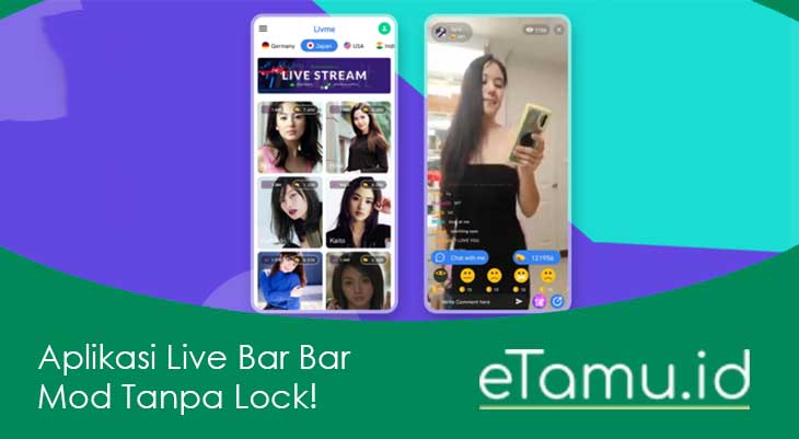 Aplikasi Live Bar Bar Mod Tanpa Lock!