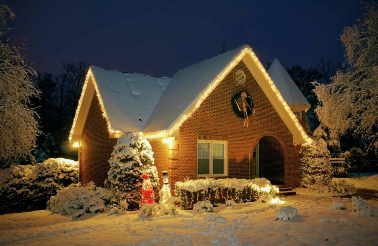 home exterior christmas lights