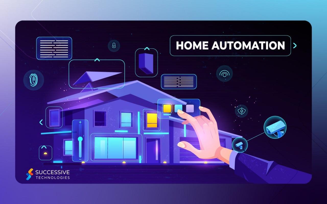 Smart home automation for improved interior comfort and convenience