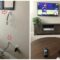 How to hide wires and cables in a living room setup
