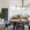 High-end dining room decor