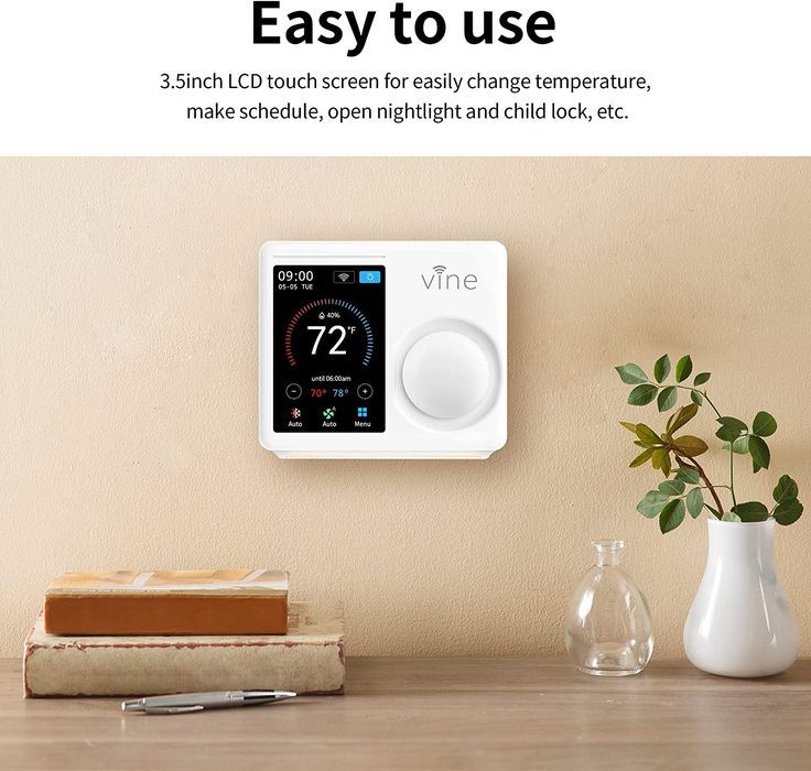 Smart thermostat house