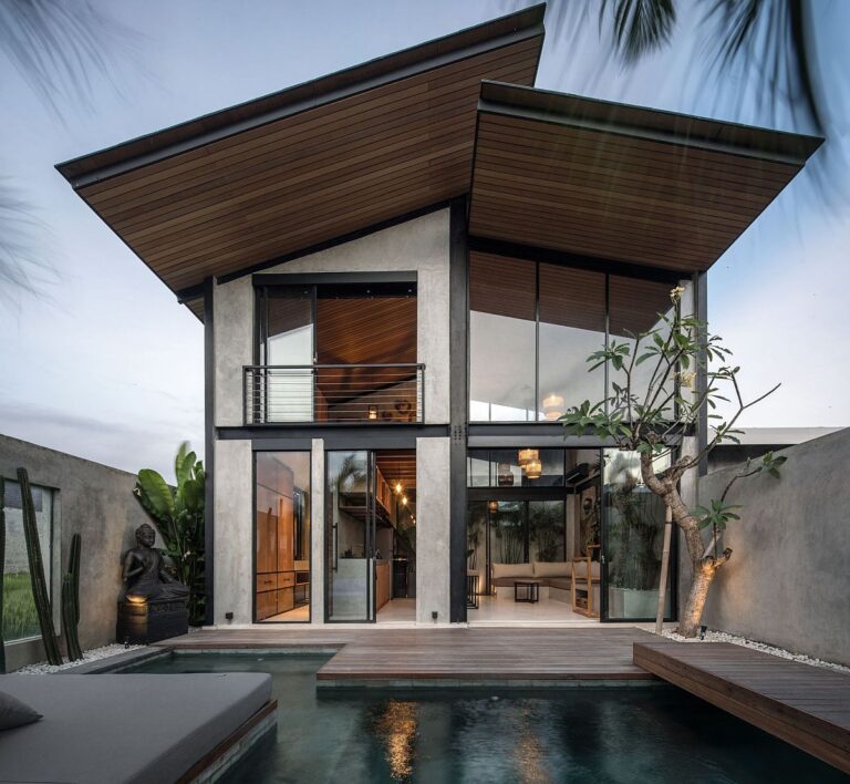 Modern loft house