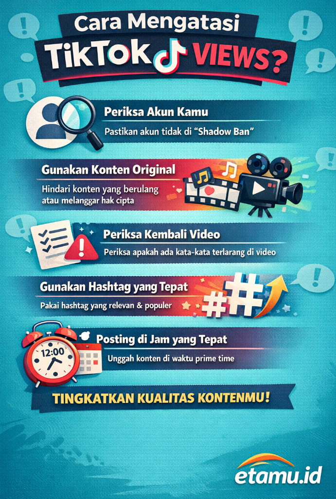 Cara Mengatasi TikTok 0 Views