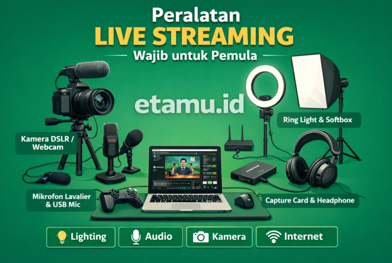 Peralatan Live Streaming