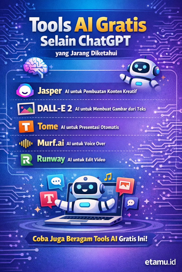 Tools AI Gratis Selain ChatGPT