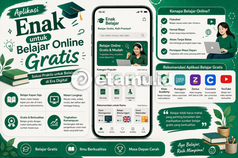 aplikasi belajar online