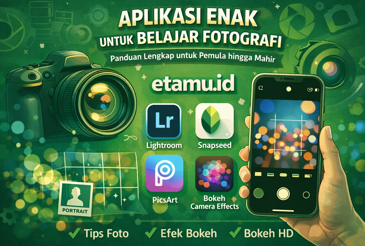 aplikasi fotografi bokeh